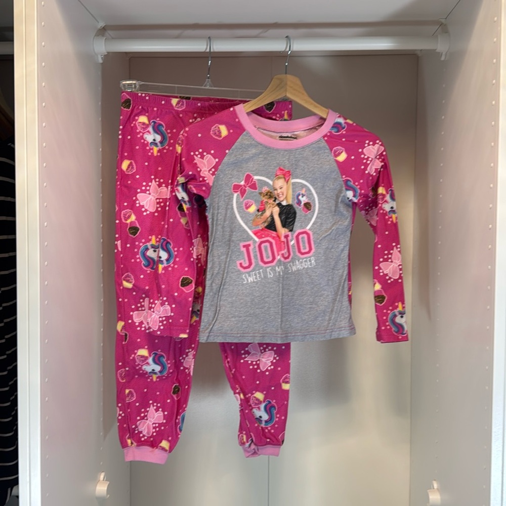 Nickelodeon JoJo Siwa “Sweet is my Swagger” Pajama Set Size 10